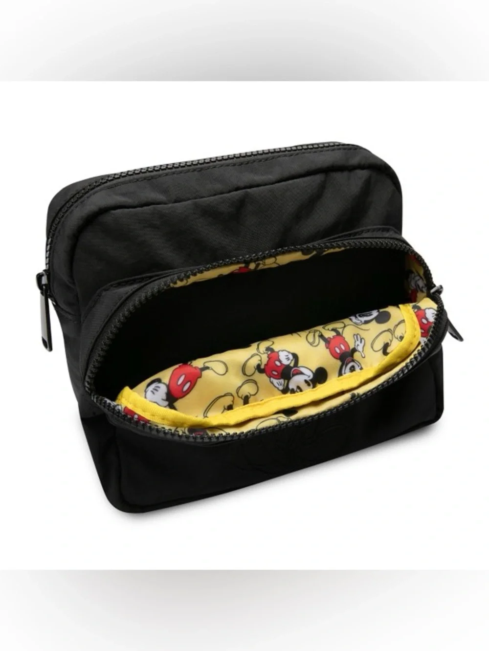 Mickey Mouse Black Standing Hip Pack